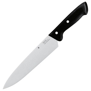 WMF Kochmesser Classic Line silber, schwarz glänzend, Klinge: 20,0 cm, 1 St.