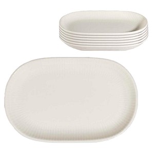 ID Fine Servierplatten Lumen Magnus weiß Ø 28,0 cm, 6 St.