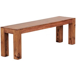 WOHNLING Sitzbank WL1.323 sheesham Holz 160,0 cm