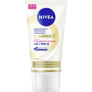 NIVEA LUMINOUS630® ANTI-PIGMENTFLECKEN LSF 15 Hochwirksame Handcreme 50,0 ml
