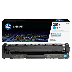 HP 201X (CF401X) cyan Tonerkartusche HP 201X (CF401X) cyan Tonerkartusche