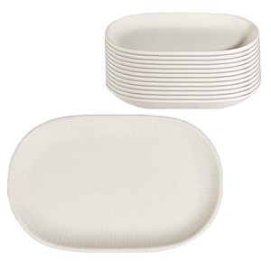 ID Fine Servierplatten Lumen Magnus weiß Ø 23,0 cm, 12 St.