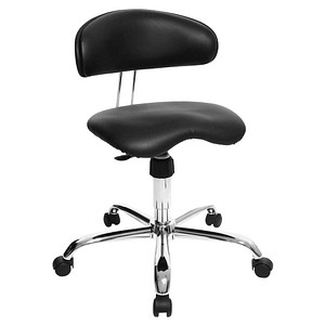 Topstar Bürostuhl Sitness® 40, ST290D10 Kunstleder schwarz, Gestell chrom