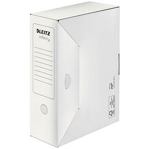 LEITZ Archivboxen Infinity weiß 10,0 x 33,0 x 25,5 cm, 10 St.
