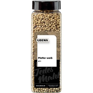 UBENA  Pfeffer weiß ganz Gewürz, 600,0 g