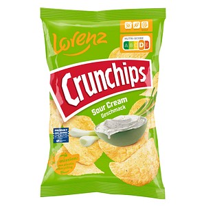 Crunchips Sour Cream Chips 150,0 g, 1 St.