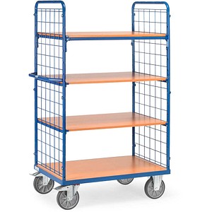 fetra Etagenwagen 8411 blau 60,9 x 116,9 x 180,0 cm