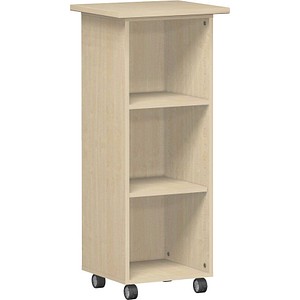 geramöbel Flex Bürowagen ahorn 3 Ebenen 40,0 x 45,0 x 117,0 cm