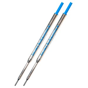ONLINE® Kugelschreiberminen M blau, 2 St.