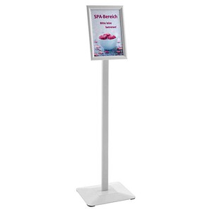 SPRINTIS Infoständer FLEX silber DIN A4 21,0 x 29,7 x 110,0 cm, 1 St.