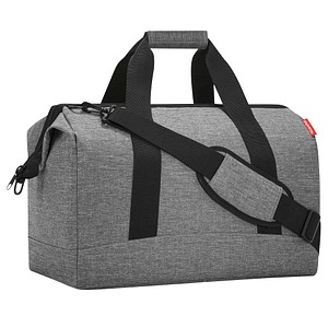 reisenthel® Reisetasche allrounder L Kunstfaser silver twist MT7052