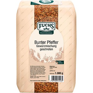 Fuchs  bunter Pfeffer geschroten Gewürz, 1,0 kg