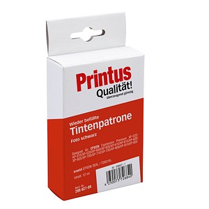 Printus Foto schwarz Tintenpatrone ersetzt EPSON 26XL / T2631XL Printus Foto schwarz Tintenpatrone ersetzt EPSON 26XL / T2631XL