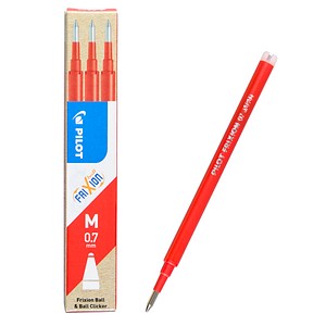 PILOT FRIXION Tintenrollerminen rot 0,4 mm 3 St.