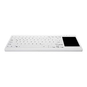 ACTIVE KEY AK-C4412 Hygiene-Tastatur kabelgebunden weiß