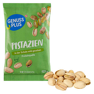 GENUSS PLUS PISTAZIEN  125,0 g, 1 St.