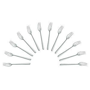 ZWILLING Kuchengabel Melody silber, 12 St.