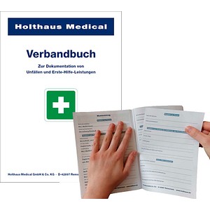 Holthaus Medical Erste-Hilfe-Verbandbuch, 1 St.