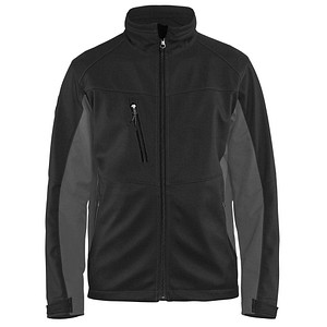 BLAKLÄDER® unisex Softshelljacke 4950 schwarz, dunkelgrau Größe M