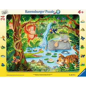 Ravensburger Dschungelbewohner Puzzle, 24 Teile