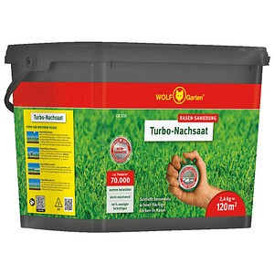 WOLF-Garten® Turbo-Nachsaat LR 120 Rasensamen 2,4 kg