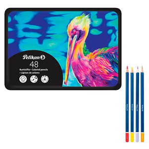 Pelikan Premium Buntstifte farbsortiert, 48 St.