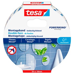 tesa Montageband 77745 doppelseitiges Klebeband 19,0 mm x 5,0 m, 1 St.