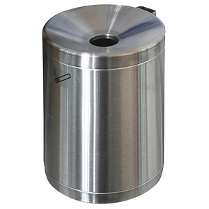 TKG Rondo Maxi Wandaschenbecher Edelstahl, 1 St.
