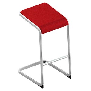 Quadrifoglio Barhocker C-STOOL OCSTOA01/2YUP rot, 1 St.