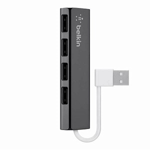 belkin USB-Hub 4-fach schwarz