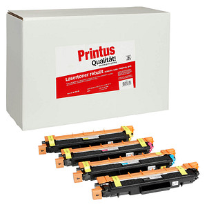 Printus  schwarz, cyan, magenta, gelb Toner kompatibel zu brother TN243BK/C/M/Y, 4er-Set