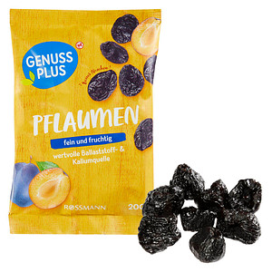 GENUSS PLUS PFLAUMEN Trockenfrüchte 200,0 g, 1 St.