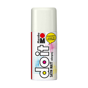 Marabu Do it Satin Matt Acrylspray Sprühfarbe weiß 150,0 ml, 1 St.