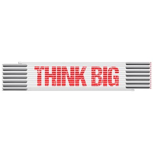 TOX Zollstock THINK BIG, 09969008/T, Holz 300 cm