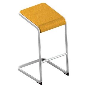 Quadrifoglio Barhocker C-STOOL OCSTOA01/2SHS gelb, 1 St.