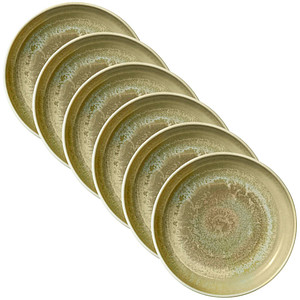HEART & SOUL Suppenteller Perfect Match Thyme hellgrün Ø 21,0 cm, 6 St.