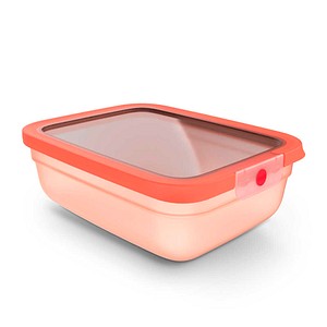 emsa Frischhaltedose ONECLICK 8,5 cm hoch orange 2,3 l, 1 St.
