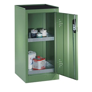 CP Umweltschrank 8721-315 S10154 resedagrün 2 Fachböden 50,0 x 50,0 x 100,0 cm, aufgebaut, 1 St.