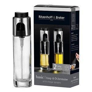 Ritzenhoff & Breker Essig-Öl-Sprüher Basic 2x100,0 ml, 2 St.