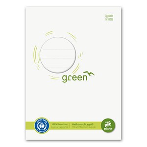 Staufen® Heftumschlag green weiß Papier DIN A5