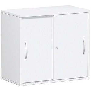 geramöbel Schiebetürenschrank Flex, S-381501-WW weiß 1 Fachboden 80,0 x 42,5 x 72,0 cm