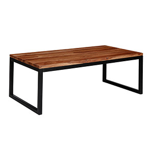WOHNLING Couchtisch rechteckig Massivholz sheesham 110,0 x 60,0 x 40,0 cm, 1 St.