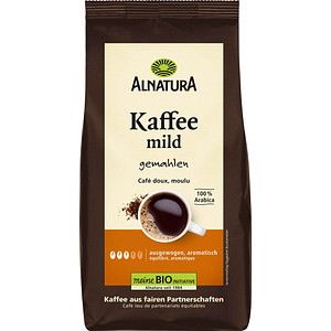 ALNATURA Bio-Kaffee, gemahlen, Arabicabohnen mild, 500 g