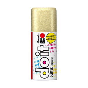 Marabu Do it Glitter Acrylspray Sprühfarbe gold 150,0 ml, 1 St.