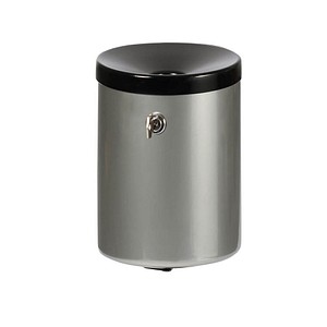 TKG Rondo Maxi Wandaschenbecher silber abschließbar, 1 St.