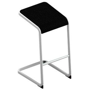 Quadrifoglio Barhocker C-STOOL OCSTOA01/36SK schwarz, 1 St.