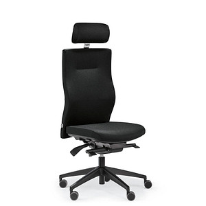 ORIGINAL STEIFENSAND Bürostuhl Seno Comfort, SC 24501S2 250 Stoff schwarz, Gestell schwarz