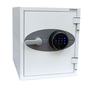phoenix Tresor DATACARE mit Feuerschutz signalweiß 35,0 x 43,0 x 42,0 cm