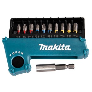 makita Bit-Set E-03567, 11-teilig