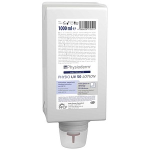 Physioderm® HAUTSCHUTZ PHYSIO UV 50 Sonnenmilch 1,0 l